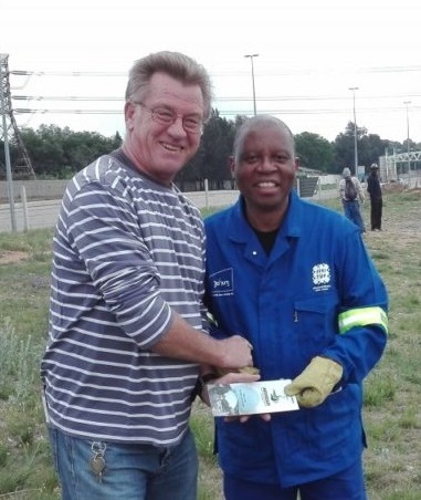 John du Plessis & Herman Mashaba armour site